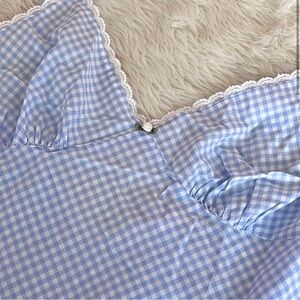 Y2K Victoria’s Secret Gingham Babydoll Dress